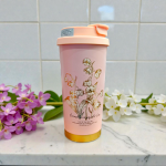 Pink Lily Of The Valley Design Classy Coffee Mug Flask 520ML - Image 2